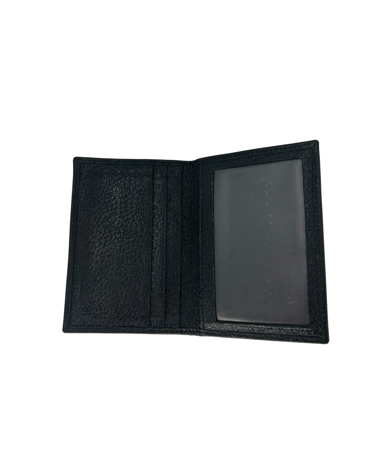 Gucci Porte-cartes cuir noir