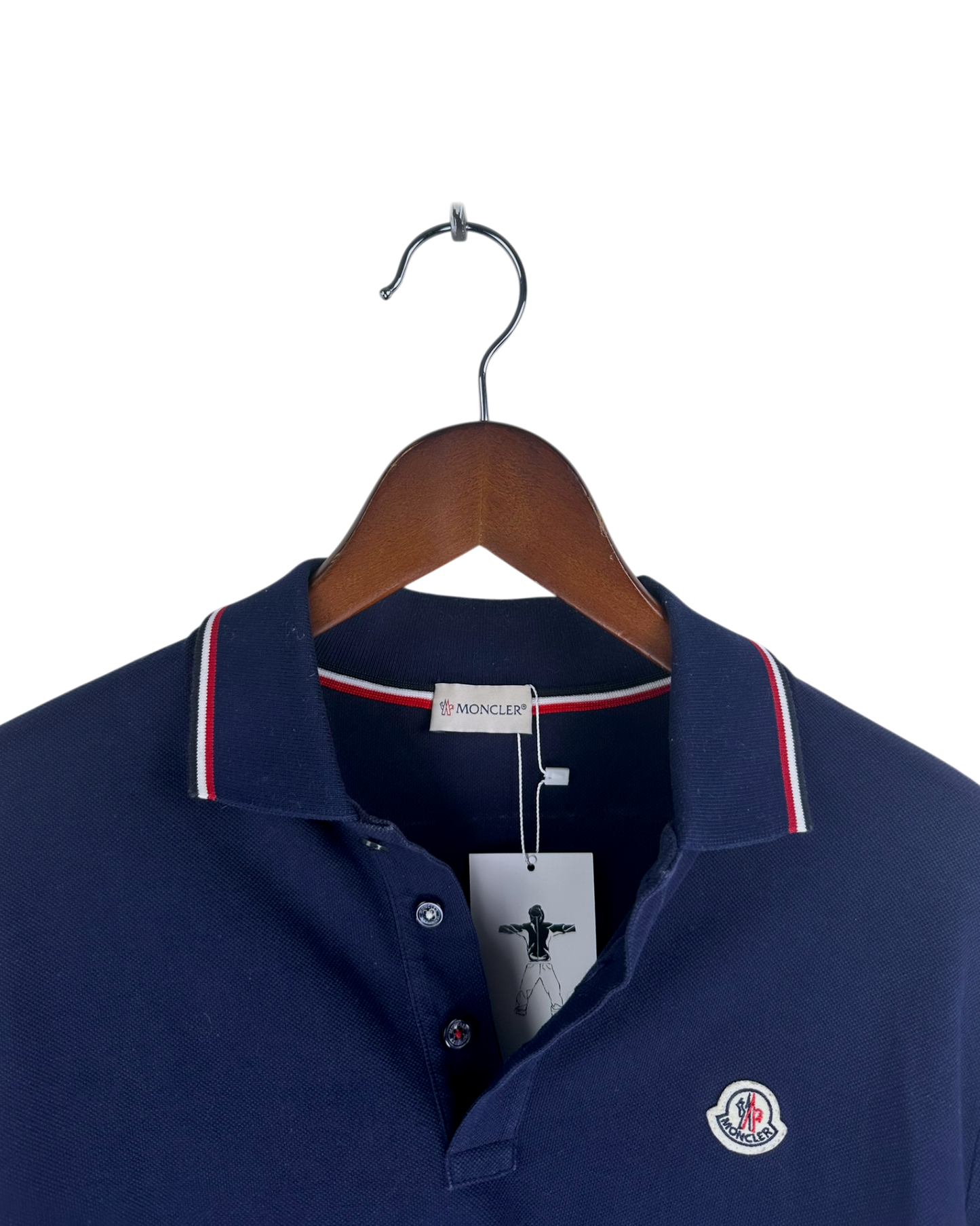 Moncler polo manches longues