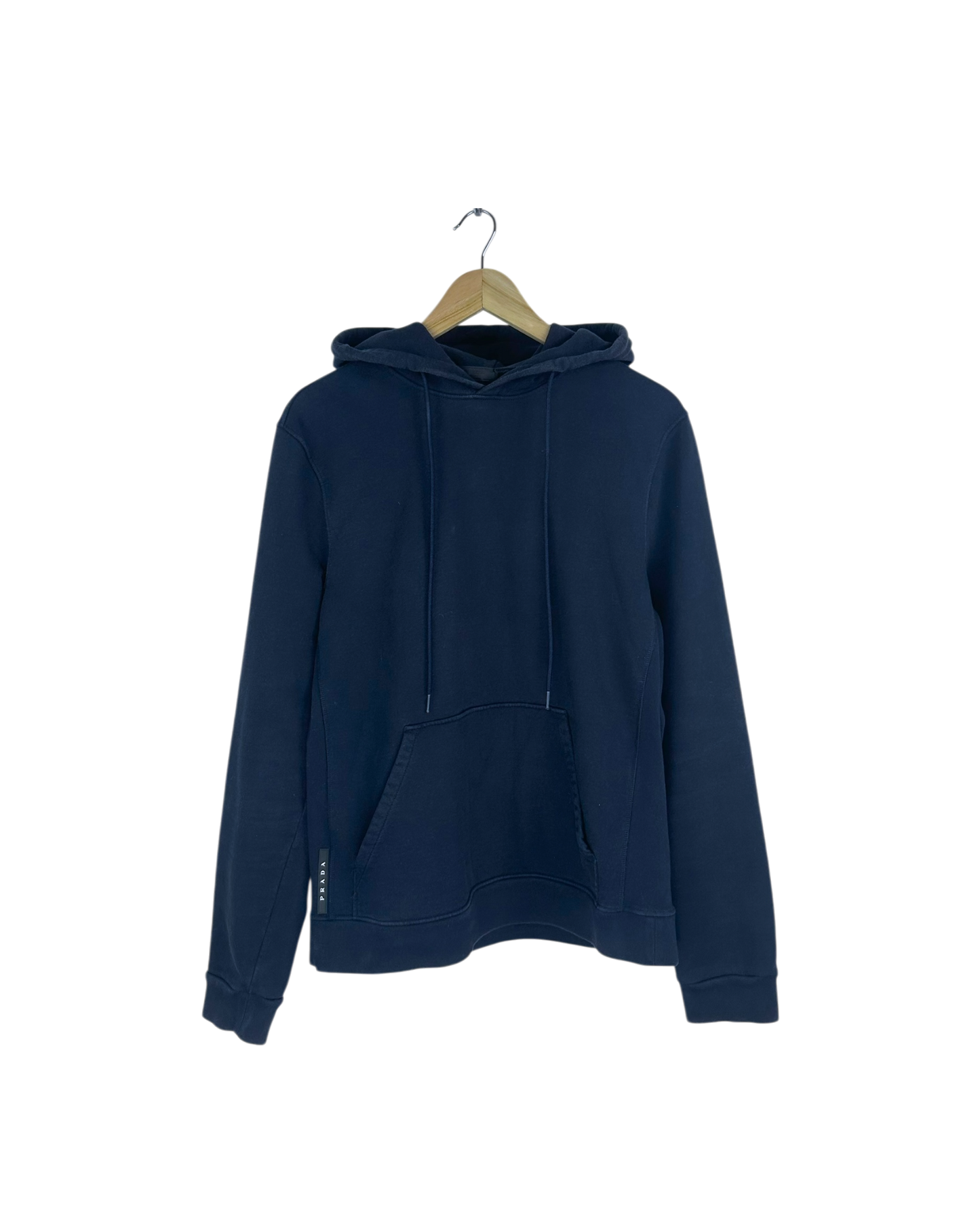 Prada pull à capuche marine