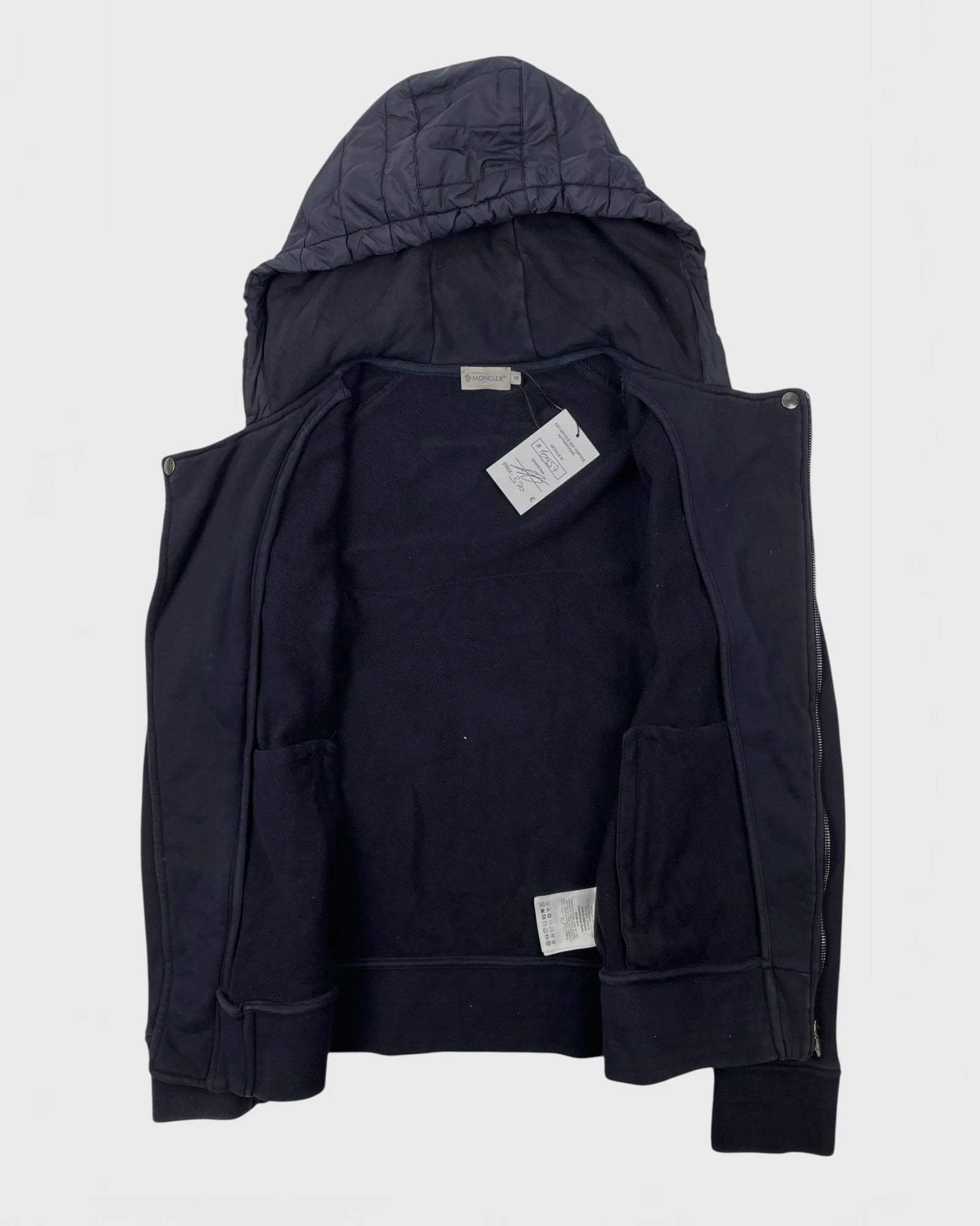 Moncler gilet à capuche