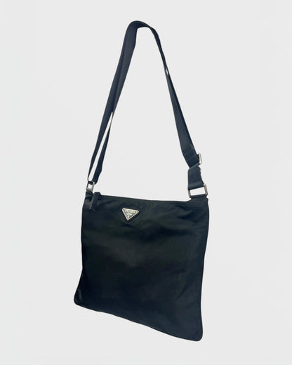 Prada flat bag nylon sacoche