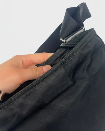 Prada sacoche nylon flat
