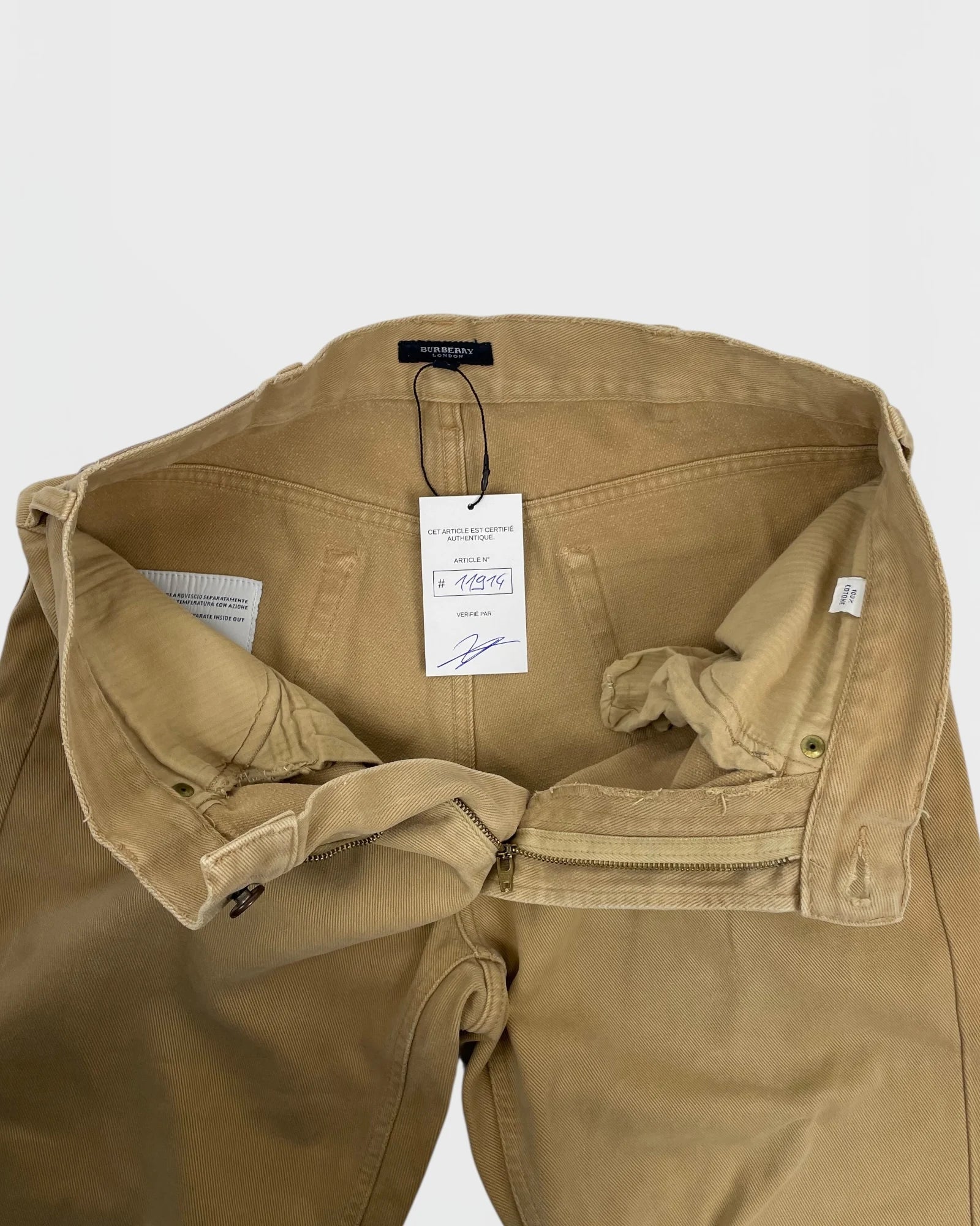 Burberry pantalon