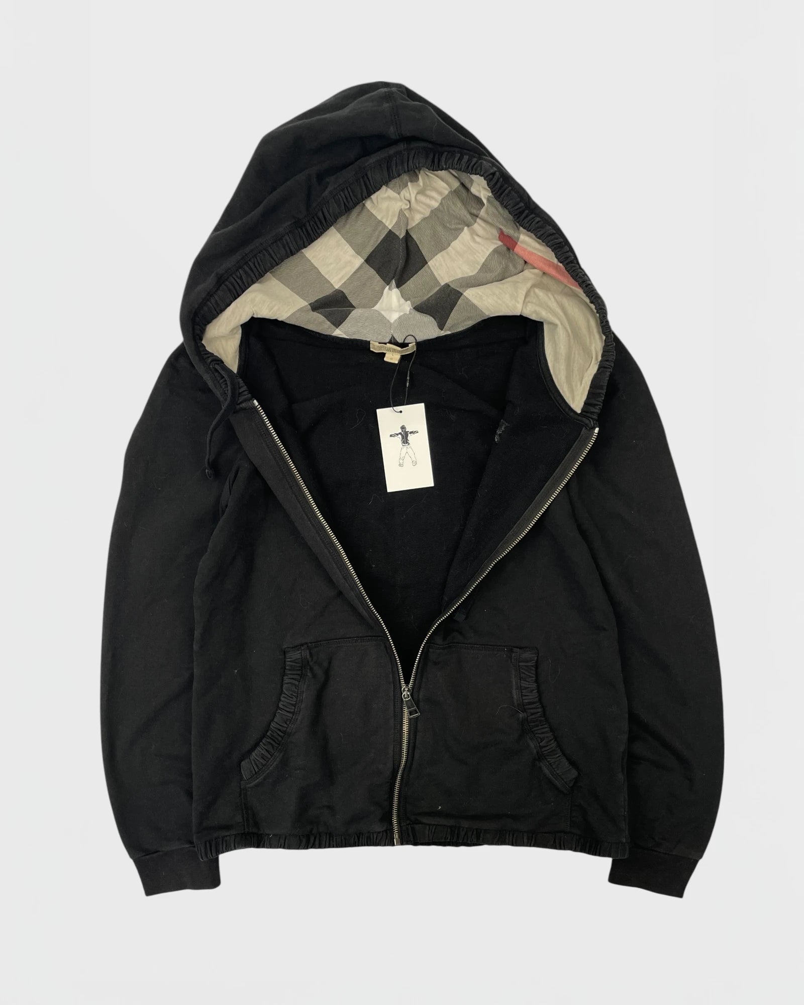 Burberry gilet à capuche