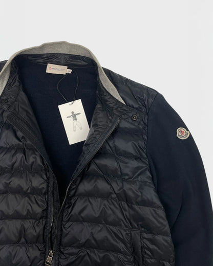 Moncler bi-matière doudoune