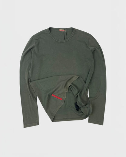 Prada pull red tab