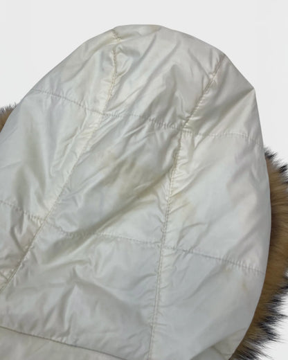 Moncler doudoune capuche à fourrure