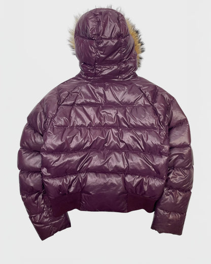 Moncler doudoune capuche à fourrure