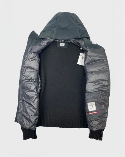 C.P. Company veste bi-matière cardigan