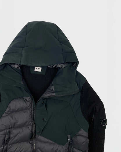 C.P. Company veste bi-matière cardigan