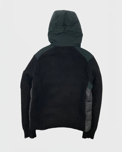 C.P. Company veste bi-matière cardigan