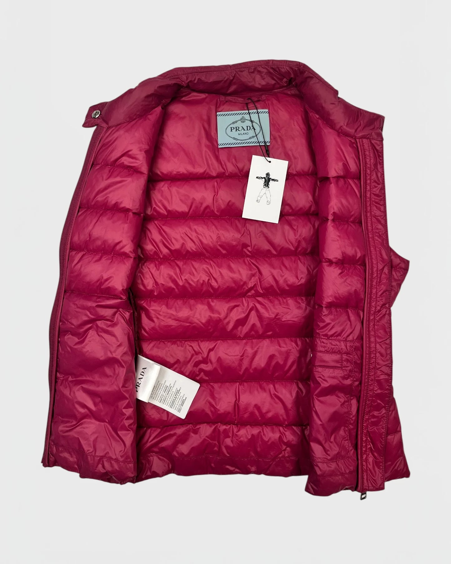 Prada doudoune sans manches femme