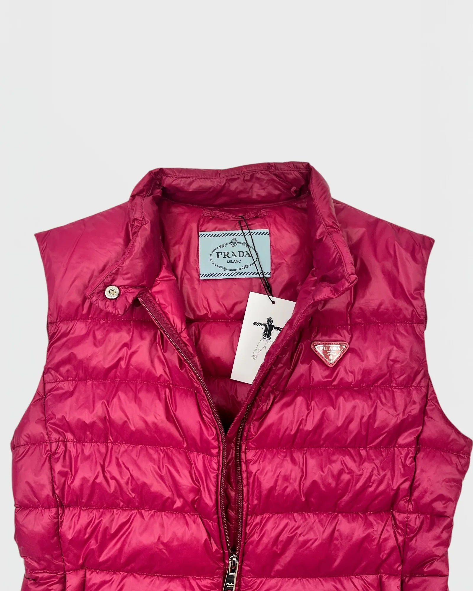 Prada doudoune sans manches femme