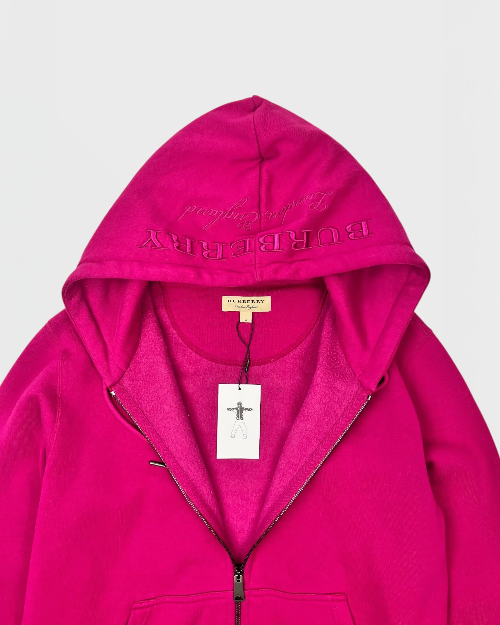 Burberry gilet à capuche