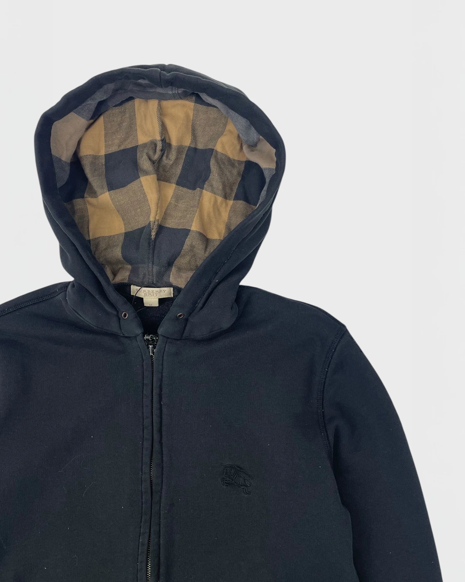Burberry gilet à capuche