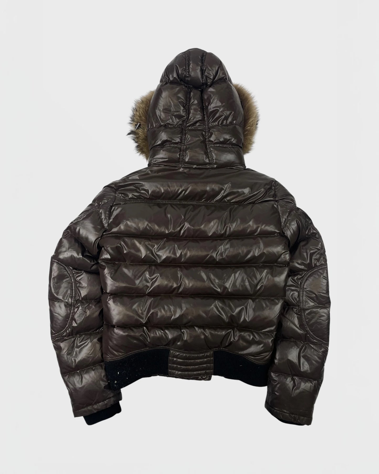 Moncler doudoune fourrue