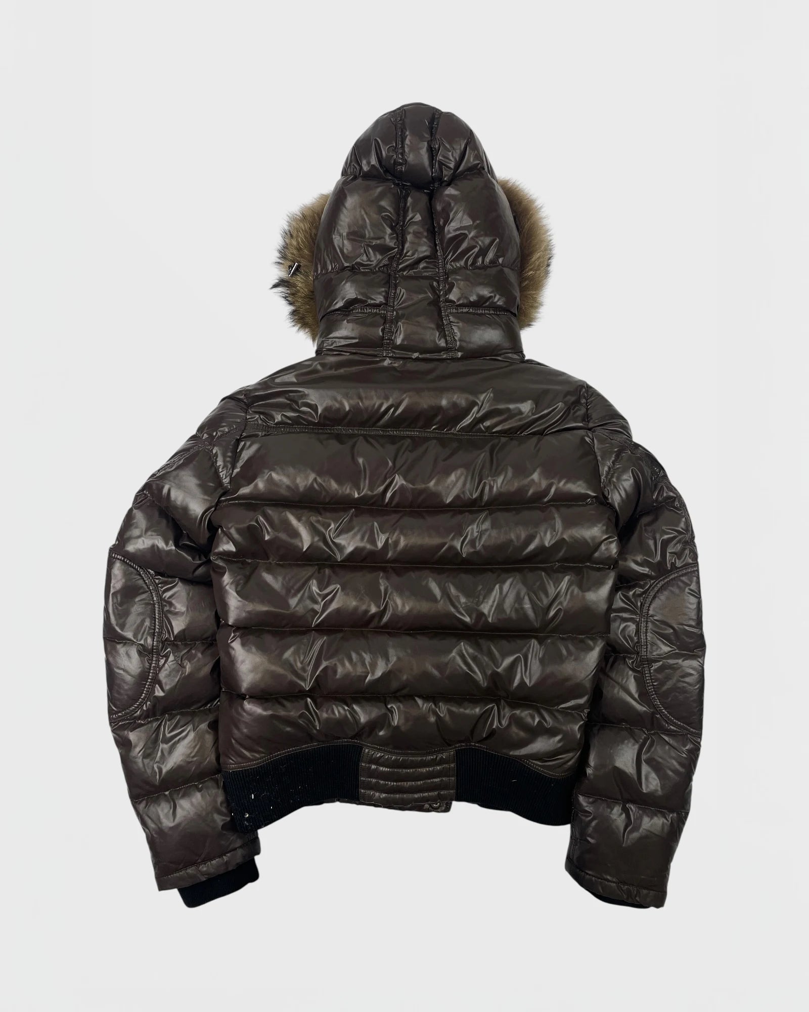 Moncler doudoune fourrue