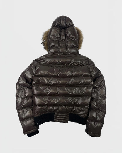 Moncler doudoune fourrue