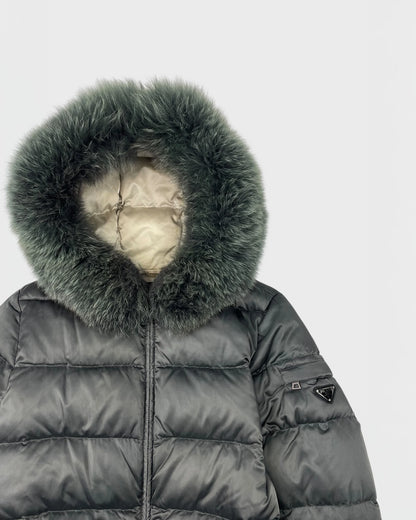 Prada doudoune fourrure