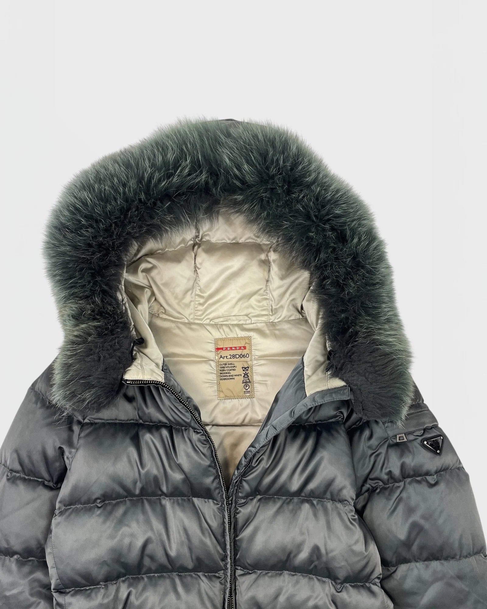 Prada doudoune fourrure