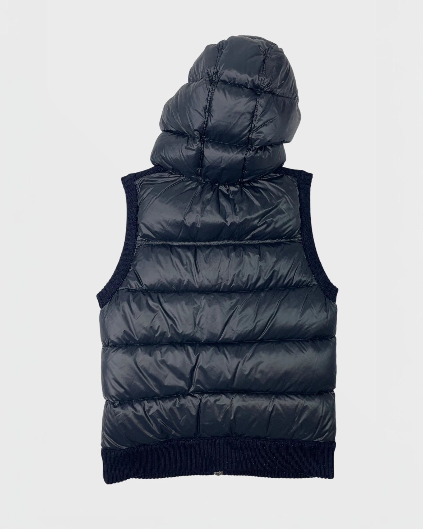Moncler doudoune sans manches bi matière