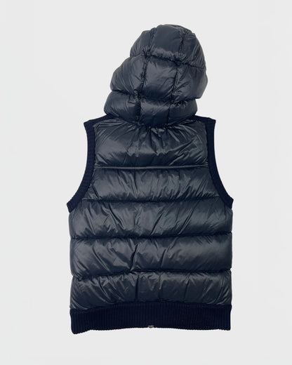 Moncler doudoune sans manches bi matière