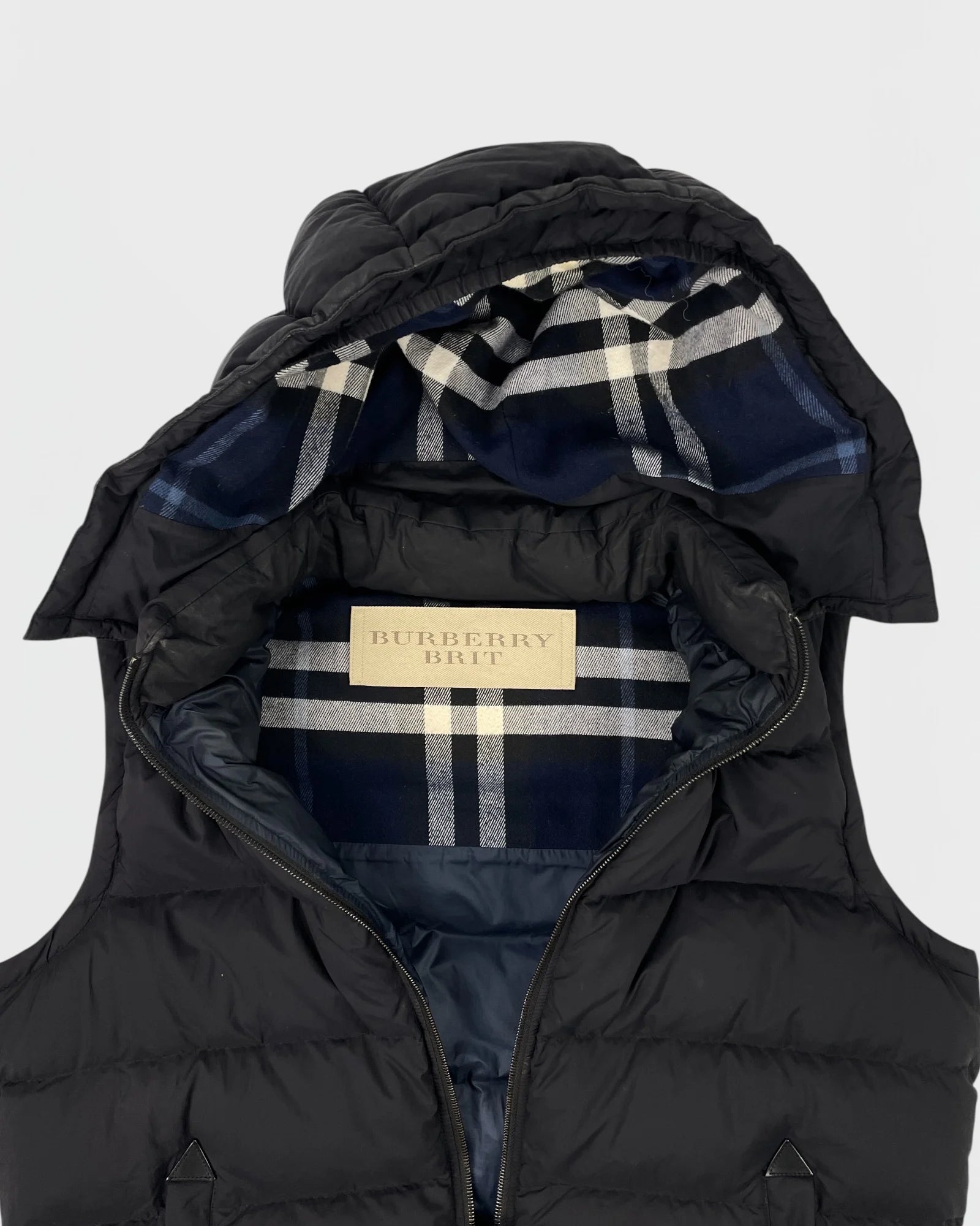 Burberry doudoune sans manches