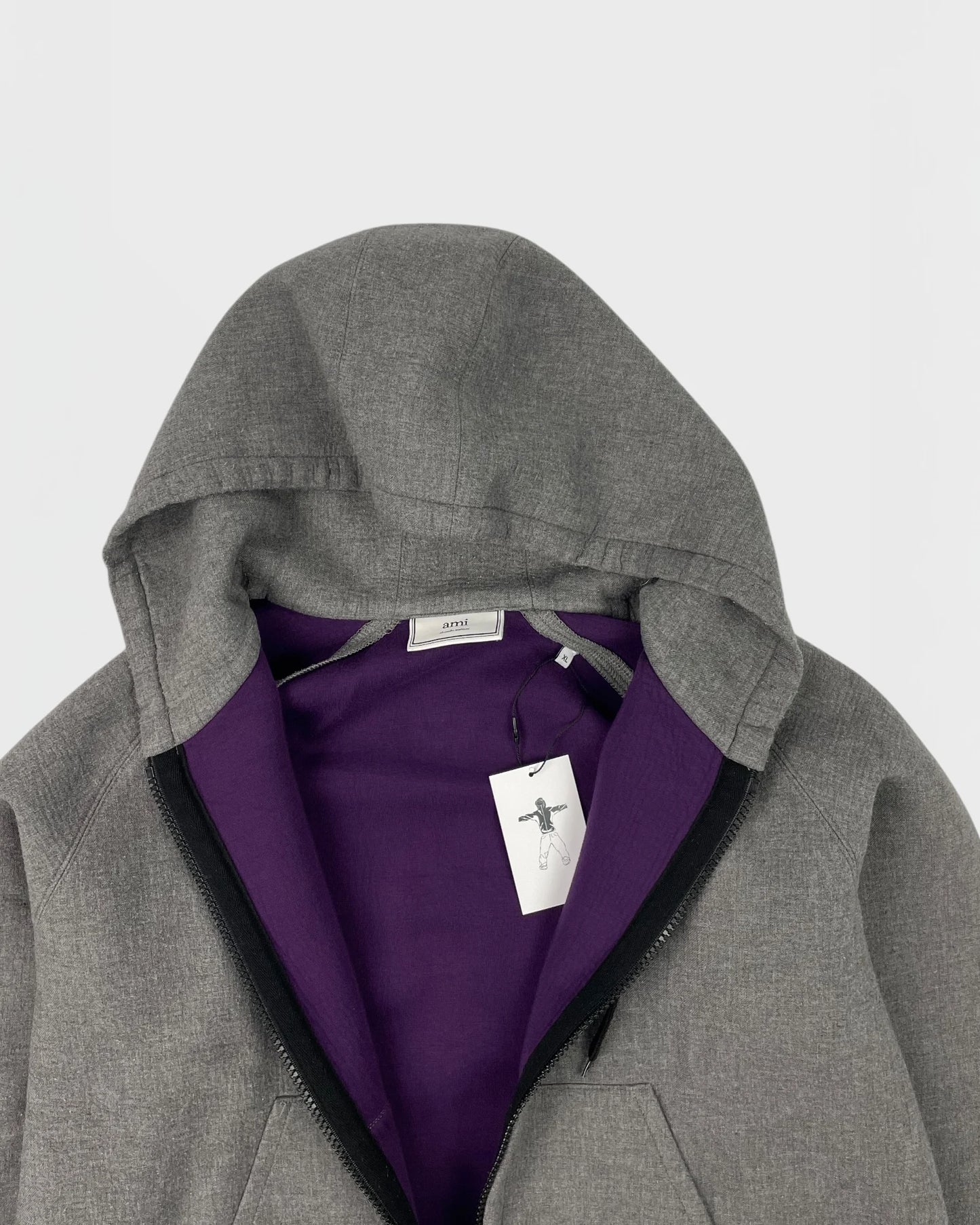 Ami Paris gilet à capuche