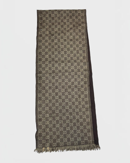 Gucci écharpe monogramme