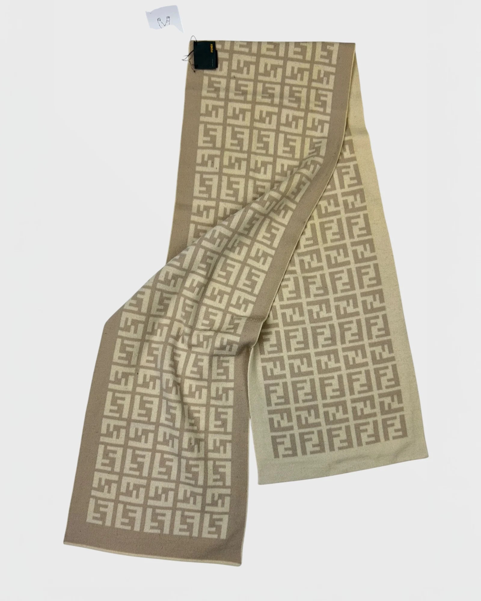 Fendi écharpe monogramme