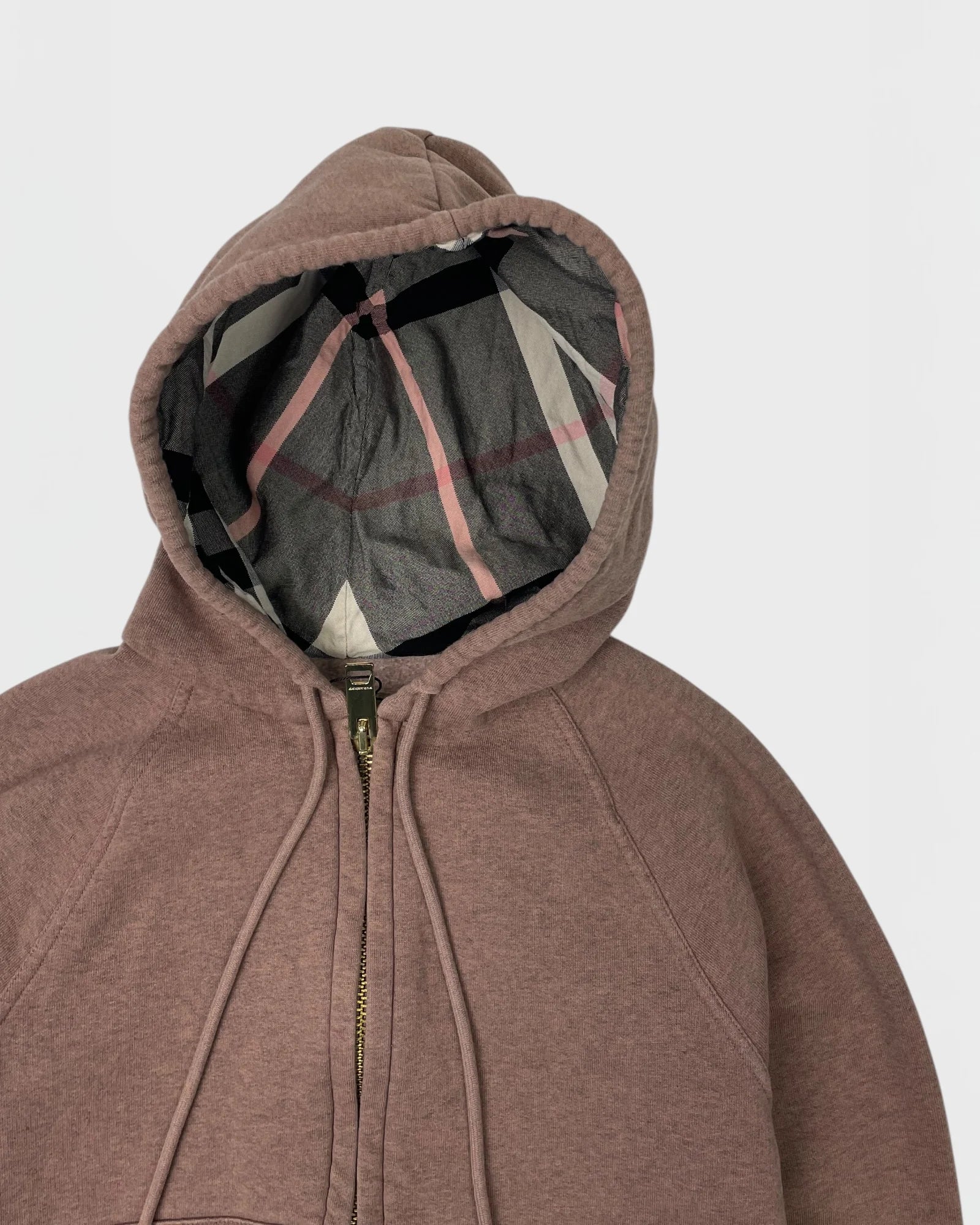 Burberry gilet à capuche femme