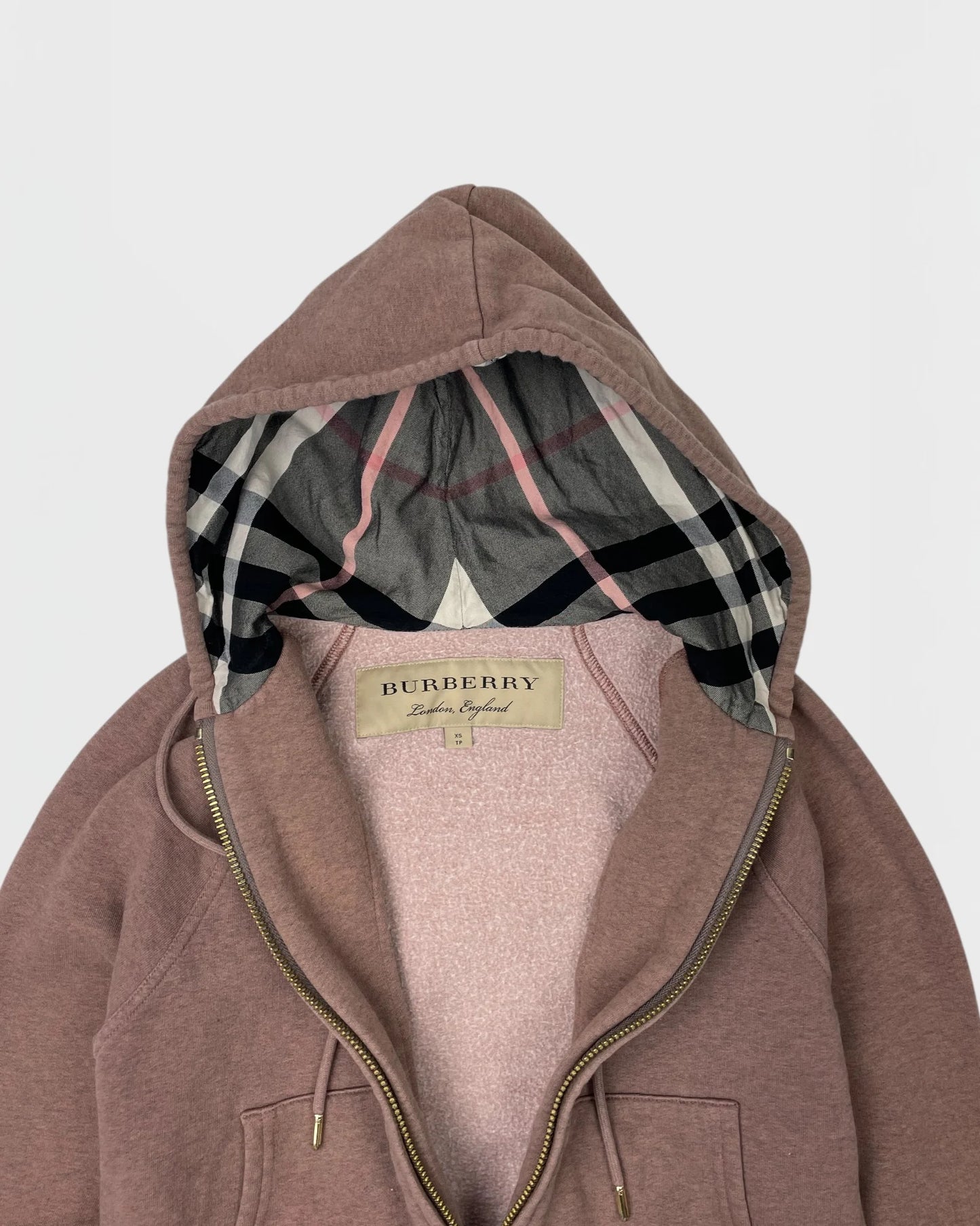 Burberry gilet à capuche femme