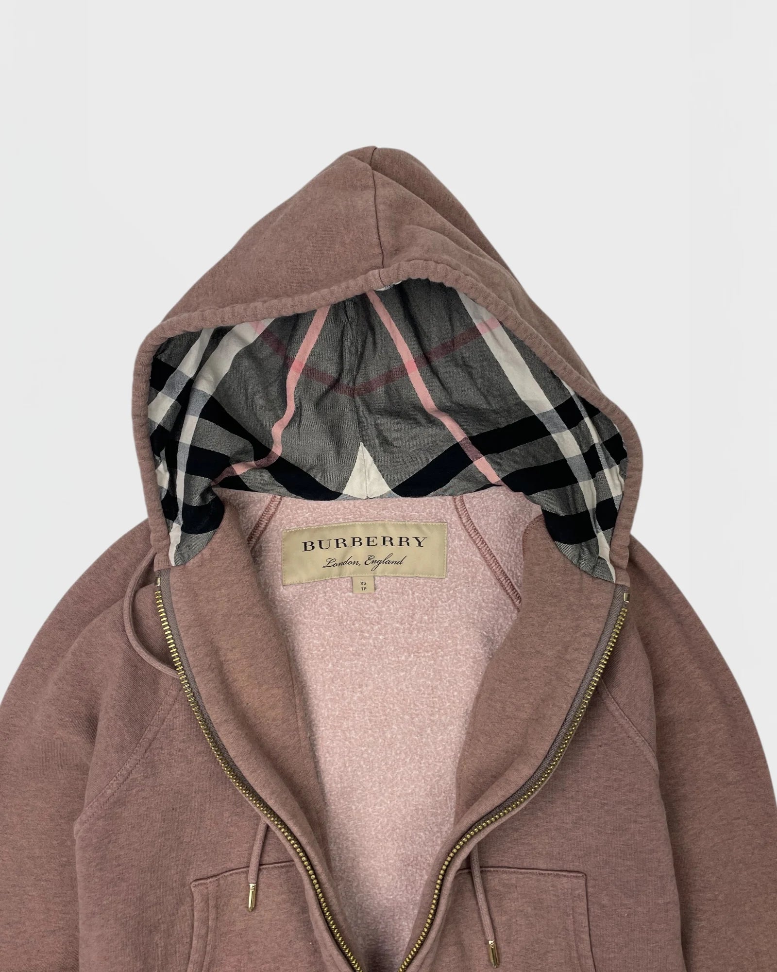 Burberry gilet à capuche femme