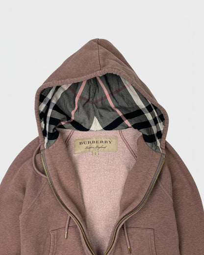Burberry gilet à capuche femme