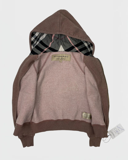 Burberry gilet à capuche femme