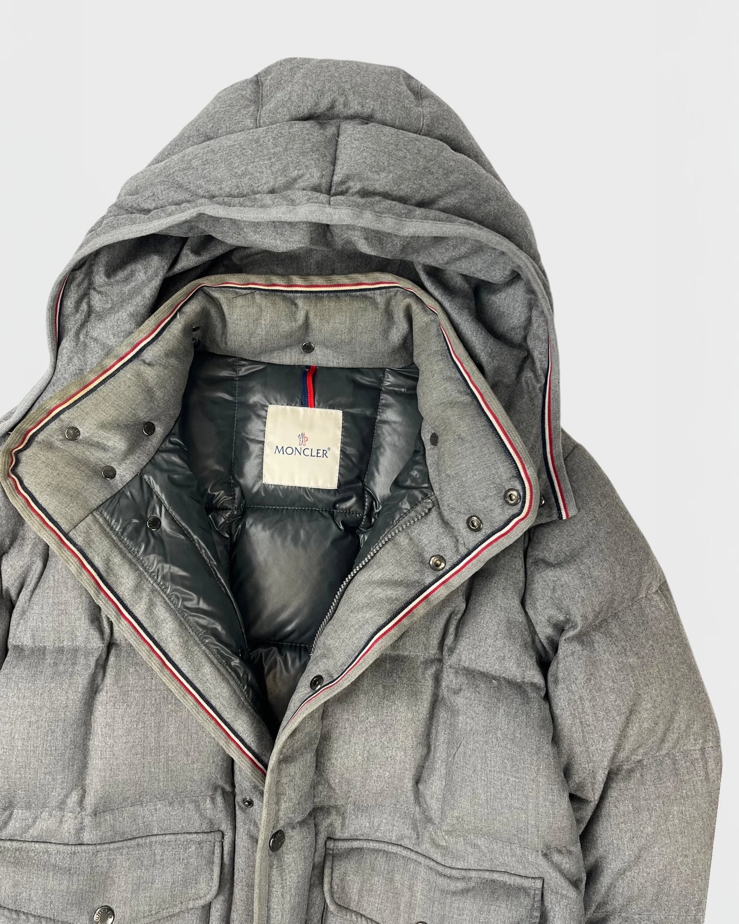 Moncler en laine doudoune