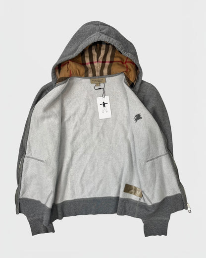 Burberry gilet à capuche
