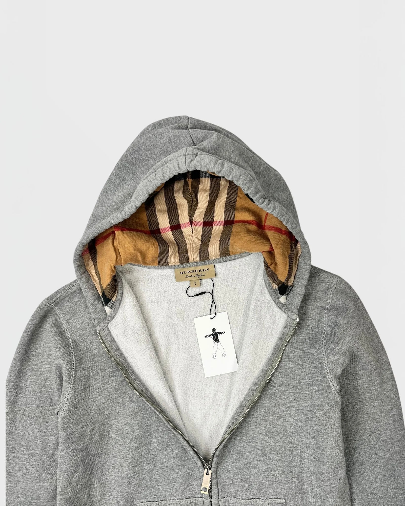 Burberry gilet à capuche