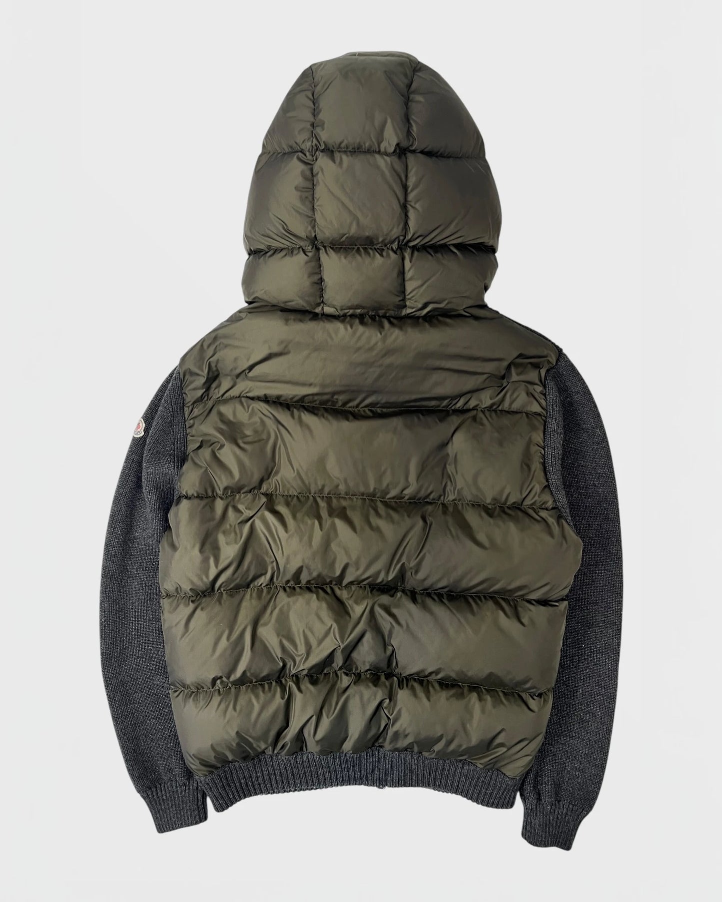 Moncler veste bi-matière doudoune
