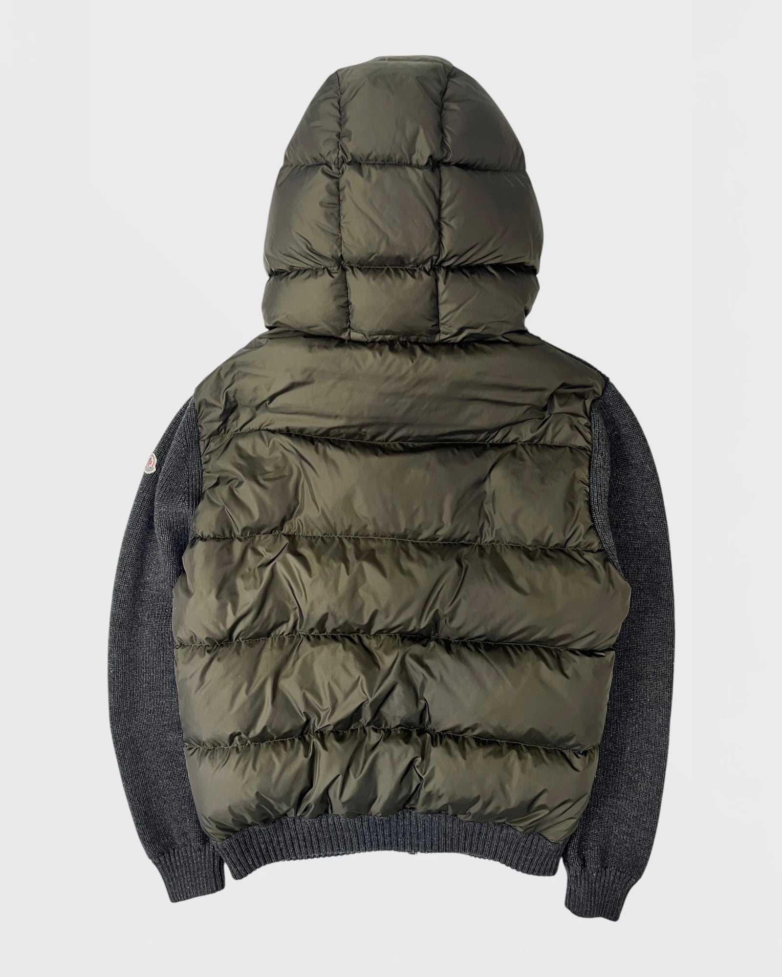 Moncler veste bi-matière doudoune