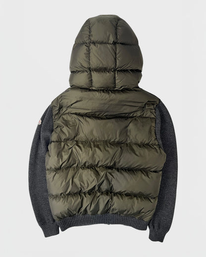 Moncler veste bi-matière doudoune