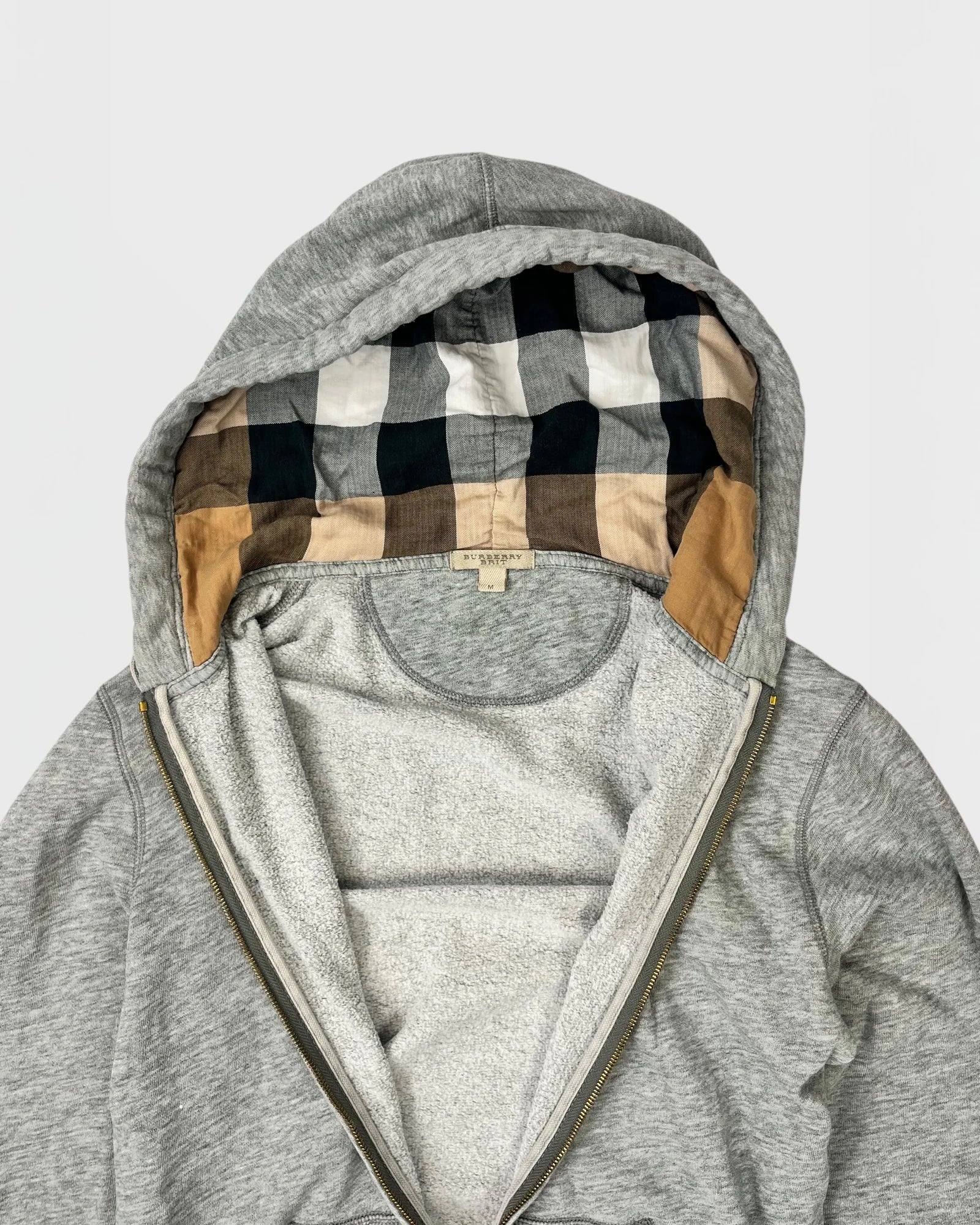 Burberry gilet à capuche