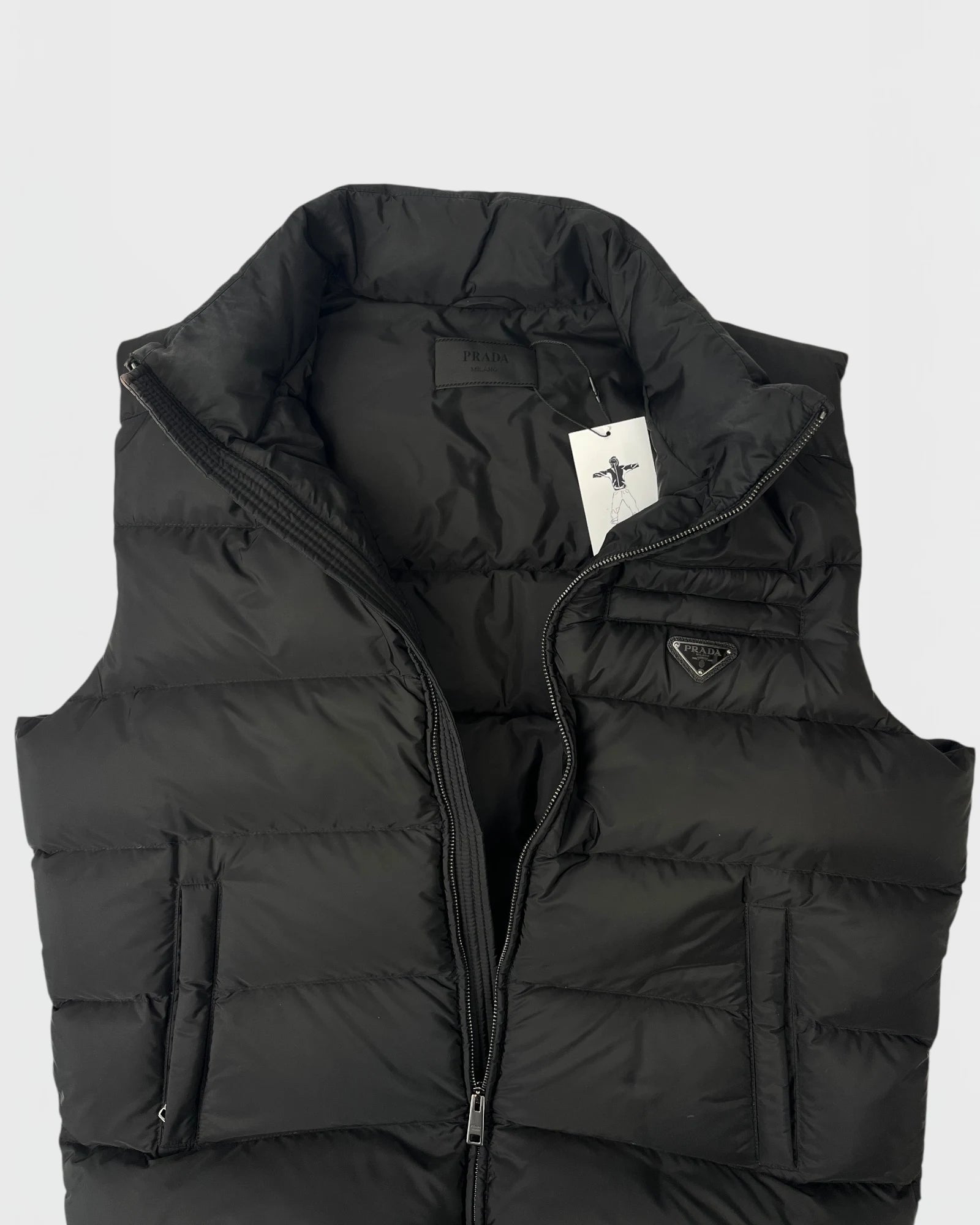 Prada doudoune sans manches