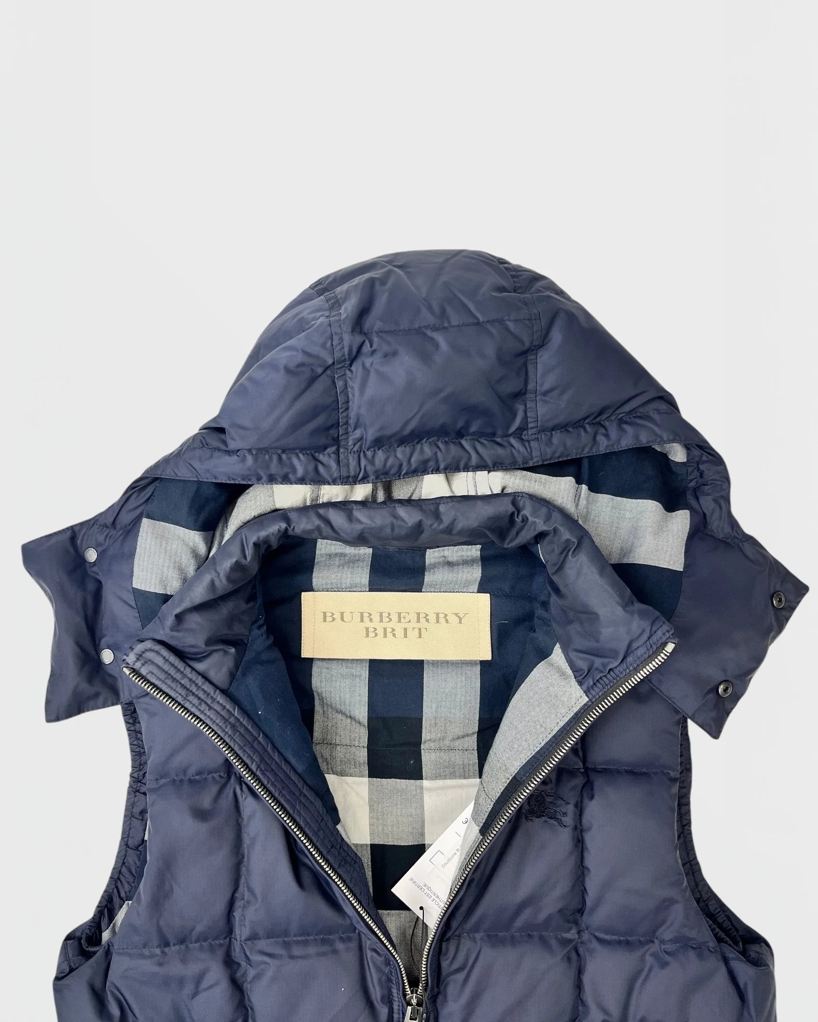 Burberry doudoune sans manches