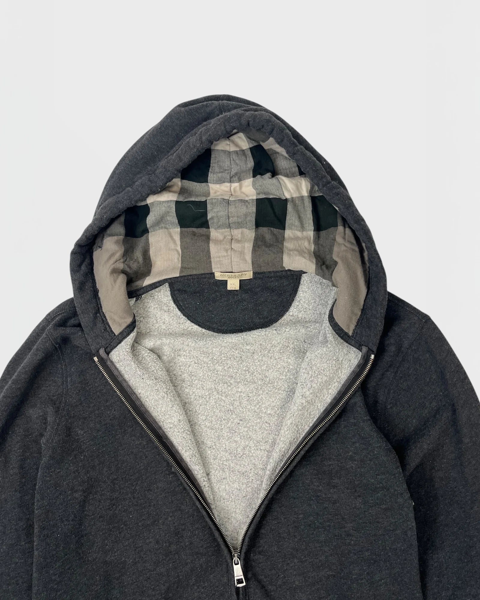 Burberry gilet à capuche
