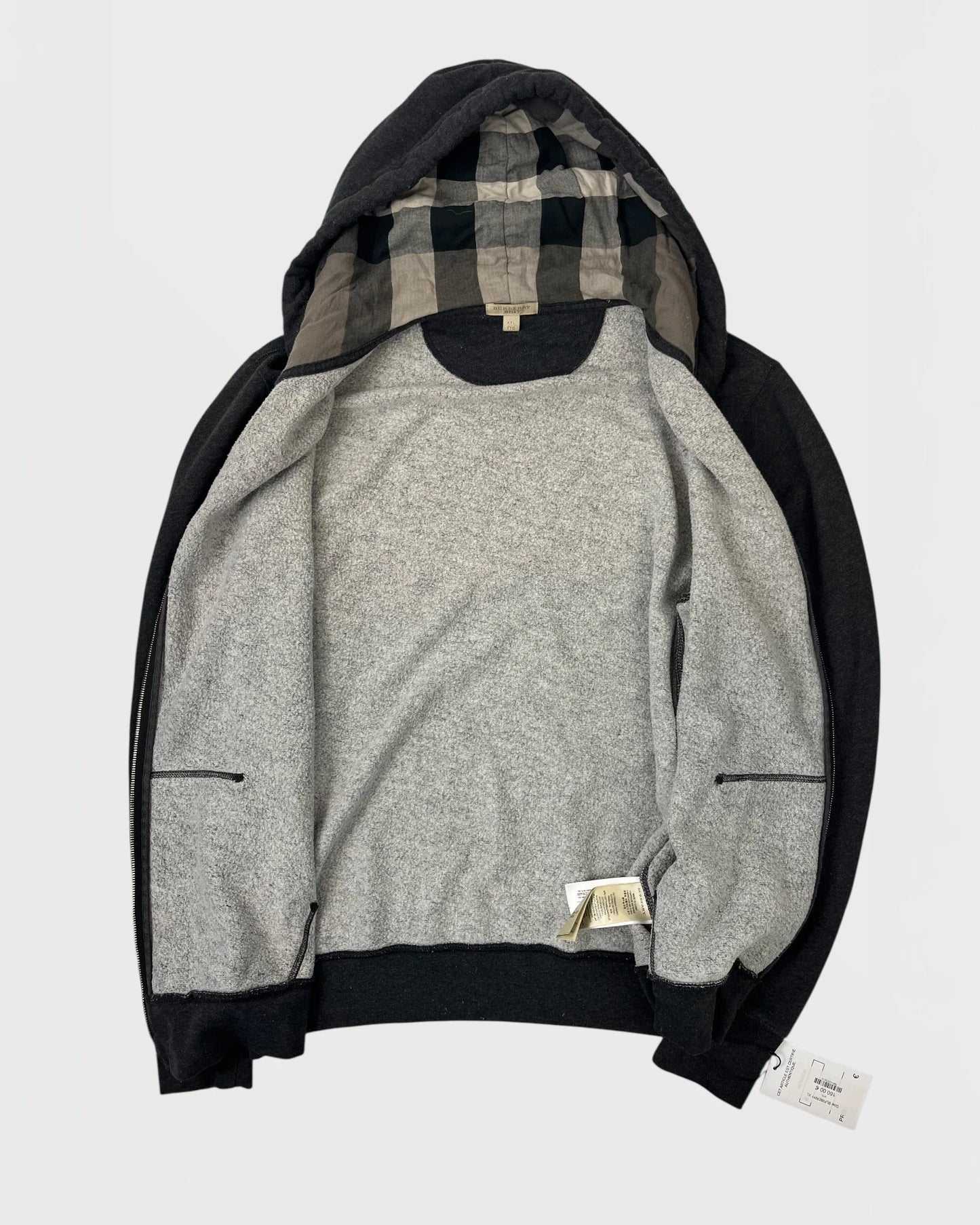 Burberry gilet à capuche