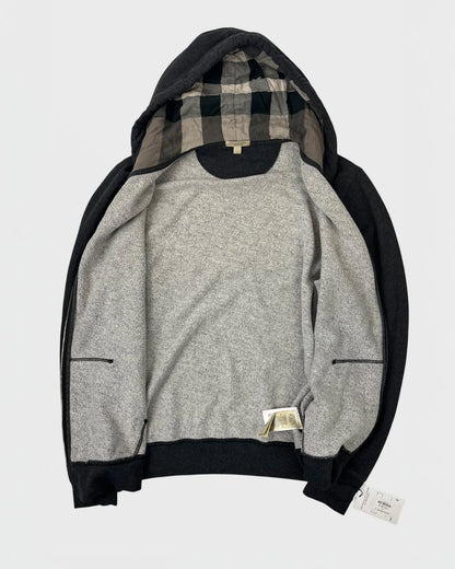 Burberry gilet à capuche