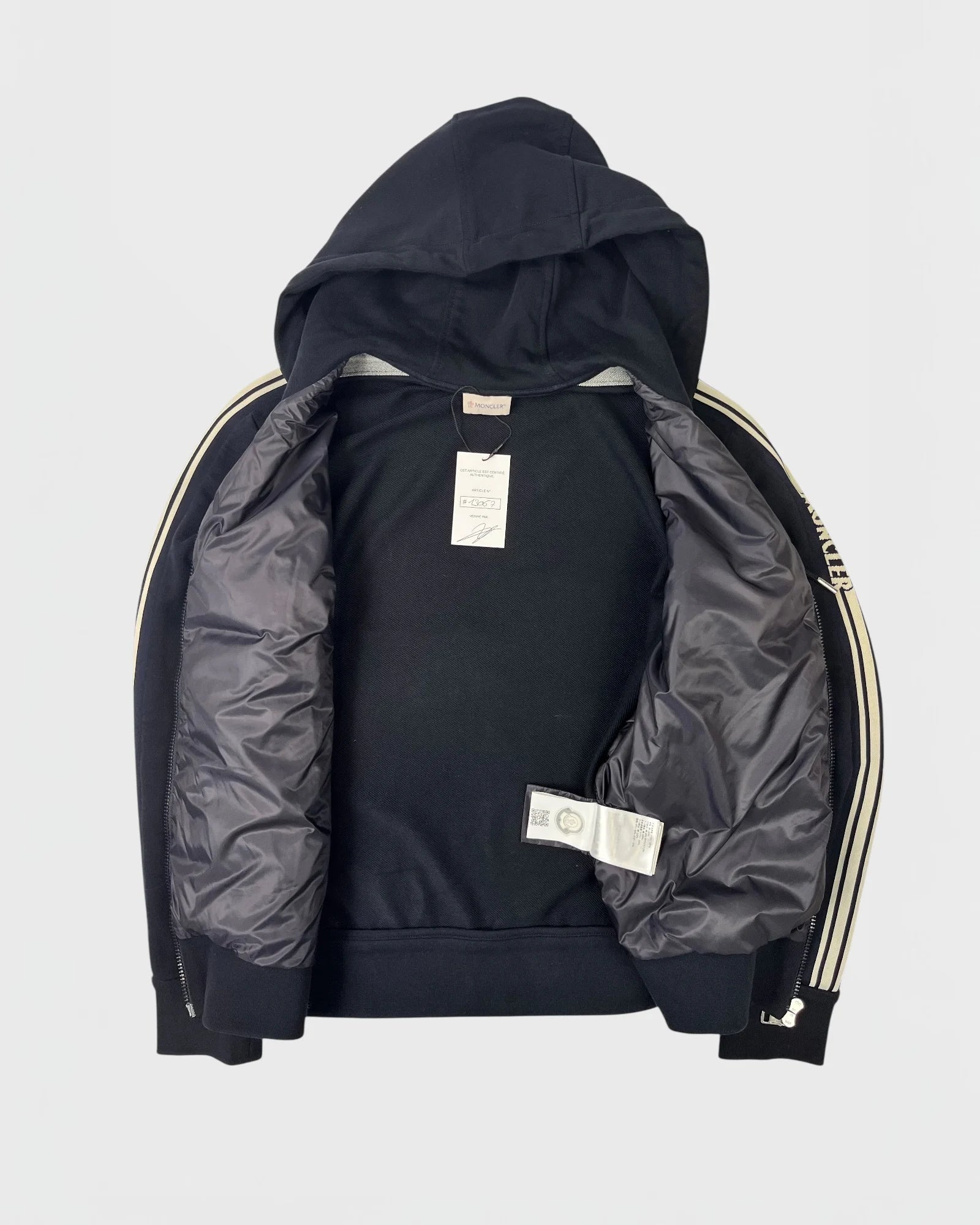 Moncler veste bi-matière