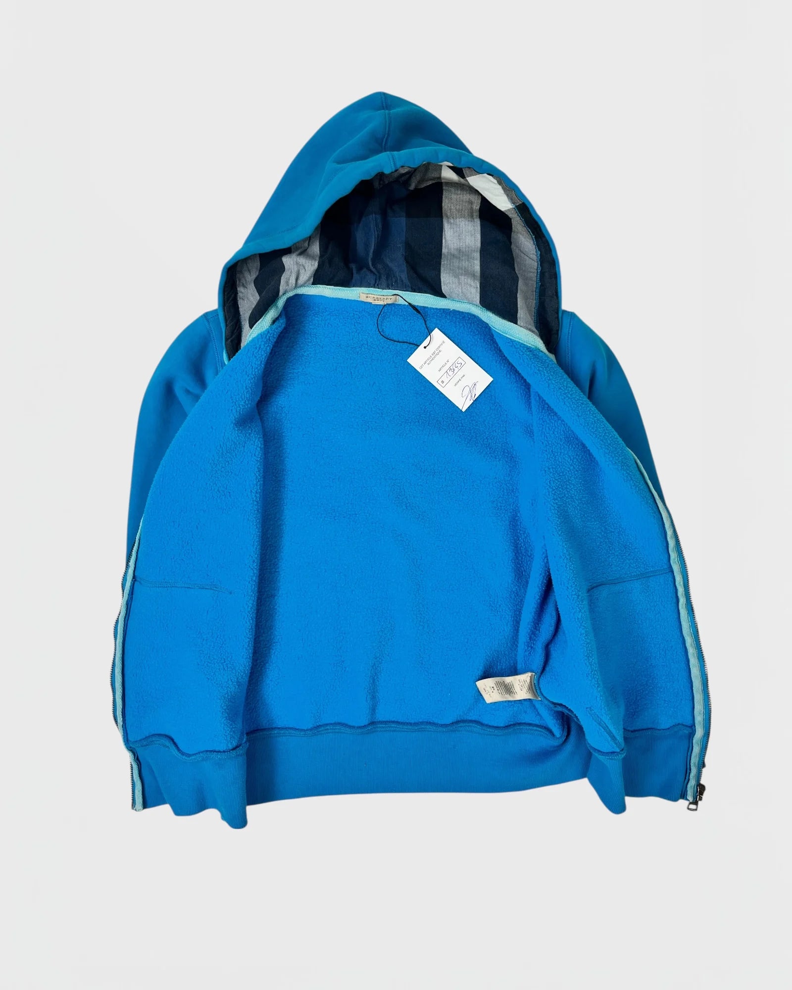 Burberry gilet à capuche
