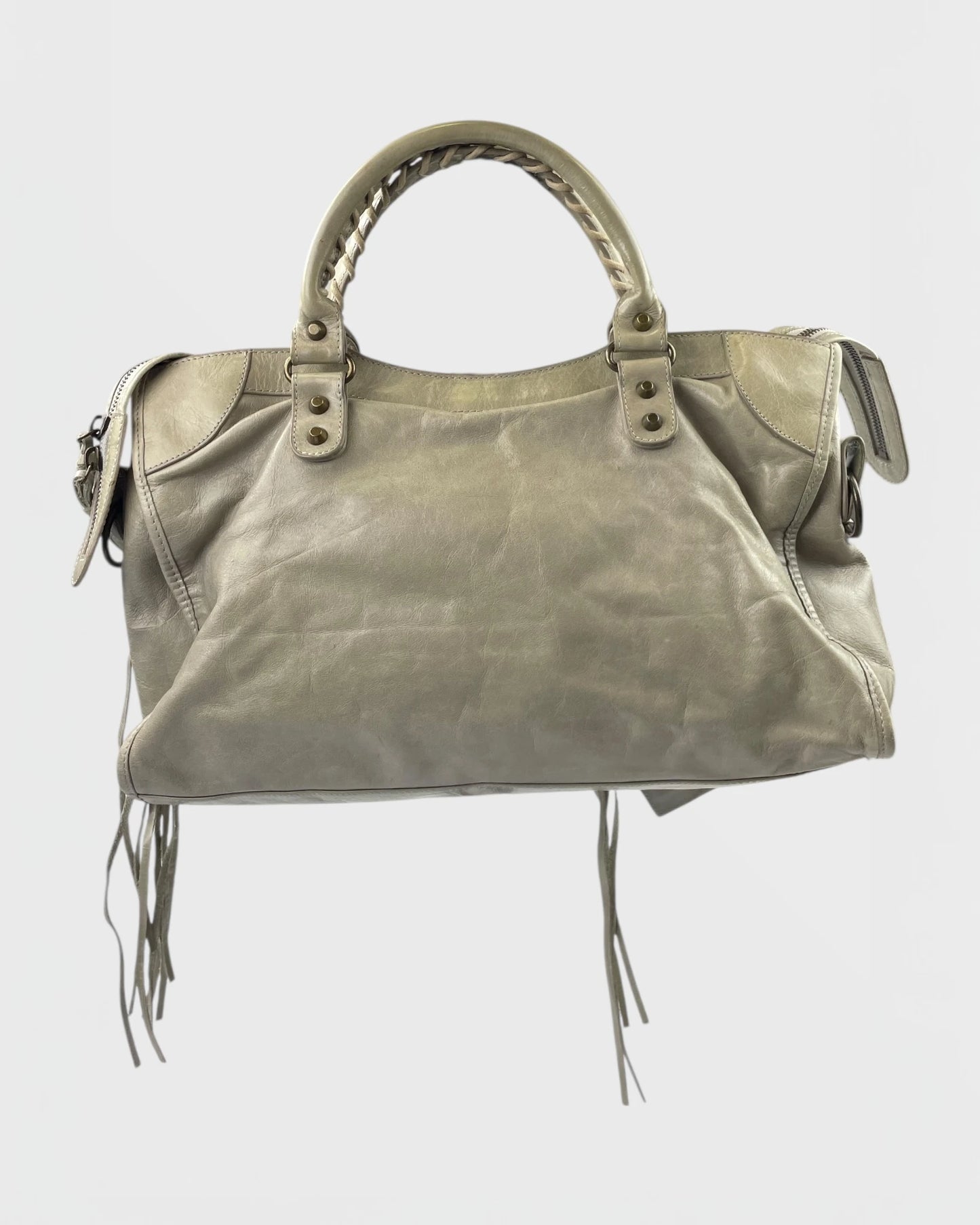Balenciaga city bag grey sac à main